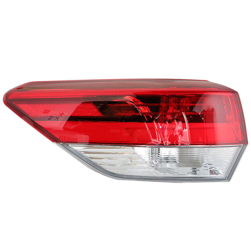 DURAFORCE Rear Left+Right Side Tail Light For 2017-19 Toyota Highlander LED Clear