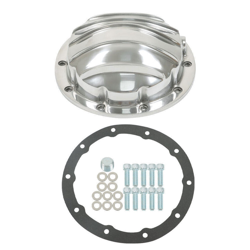 DURAFORCE 8.5"& 8.6" Ring Gear Differential Cover Aluminum 10 Bolt For GM Diff
