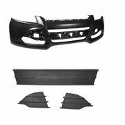 DURAFORCE Front Bumper & Lower Grille & Fog Lamp Cover For 2013-16 Ford Escape