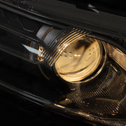 DURAFORCE Left+Right Headlights For 2013 2014-2016 Ford Taurus Halogen W/Gray Trim