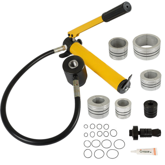 DURAFORCE Hydraulic Exhaust Pipe Expander Manual Tailpipe 1-5/8" to 4 1/4" 10 Tons