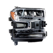 DURAFORCE Passenger Right Side Headlight For 2019-2020 Silverado LED Black Housing