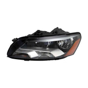 DURAFORCE Left Headlight For 2012-2015 Volkswagen Passat Haloge Headlamp LH Drive