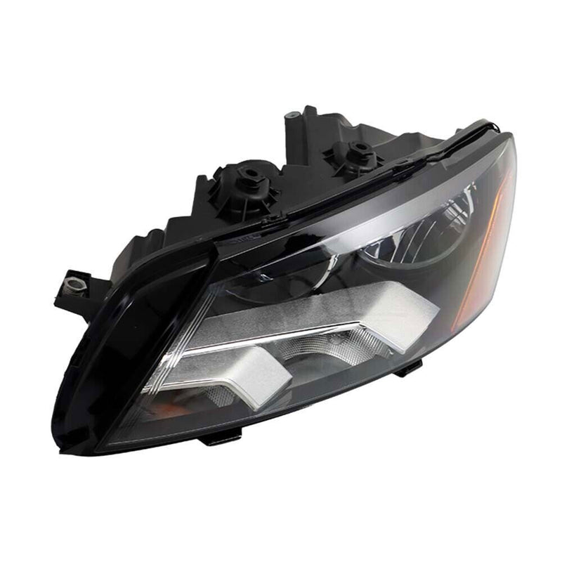 DURAFORCE Left Headlight For 2012-2015 Volkswagen Passat Haloge Headlamp LH Drive