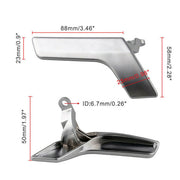 DURAFORCE Front Driver Side Inside Door Handle Repair Kit For W204 X204 Chrome