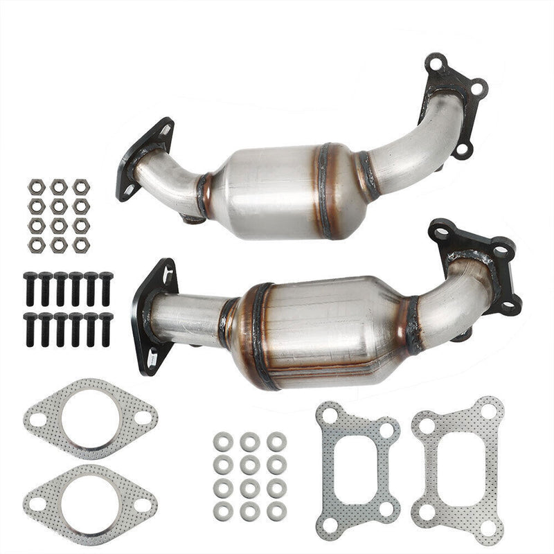 DURAFORCE Front Rear Catalytic Converter For 2012-2013 Chevrolet Impala 3.6L