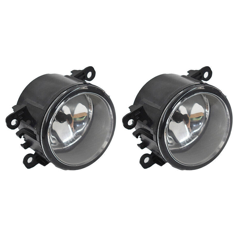 DURAFORCE Front Left+Right Fog Light Lamp For Acura Ford Honda Nissan Subaru Pair