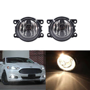 DURAFORCE Front Left+Right Fog Light Lamp For Acura Ford Honda Nissan Subaru Pair