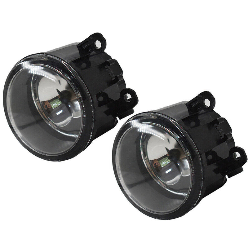 DURAFORCE Front Left+Right Fog Light Lamp For Acura Ford Honda Nissan Subaru Pair