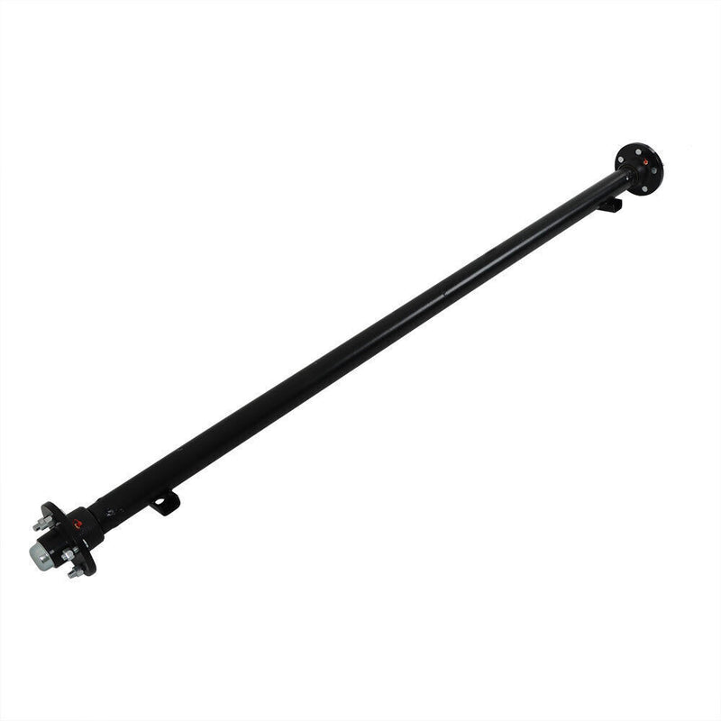 DURAFORCE Trailer Axle 5x4.5 Bolt Pattern 73" HF 58" Spring Center 3.5K&U-Bolt Kit