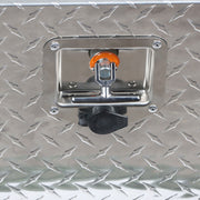 DURAFORCE Aluminum Tool Box For Trailer Flatbed Truck Underbody Storage 24 x17 x18