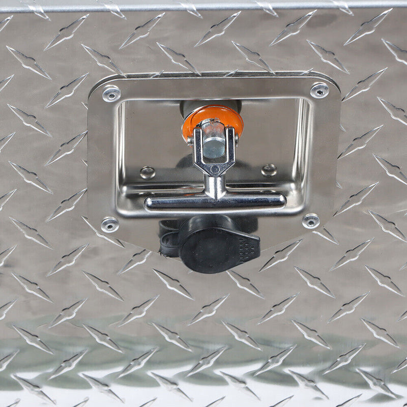 DURAFORCE Aluminum Tool Box For Trailer Flatbed Truck Underbody Storage 24 x17 x18