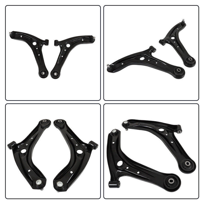 DURAFORCE Control Arm w/Ball Joints Set For 2011 - 2019 Ford Fiesta 1.6L 4-Door