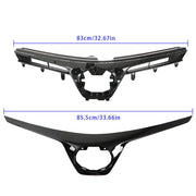 DURAFORCE Upper Grille For TOYOTA Corolla SE XSE 2017 2018 2019 Black 53105-02010
