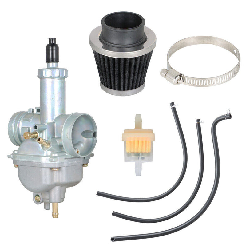 DURAFORCE Carburetor & Air Filter For Kawasaki Bayou 250 KLF250A Bayou 220 KLF220A