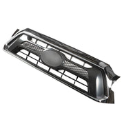 DURAFORCE Front Upper Grille For 2012-14 2015 Toyota Tacoma Chrome Black TO1200351