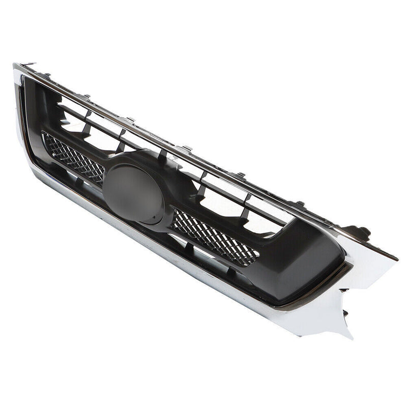 DURAFORCE Front Upper Grille For 2012-14 2015 Toyota Tacoma Chrome Black TO1200351