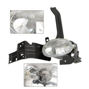DURAFORCE Left+Right Fog Lights Fit For 2008-2010 Honda Accord Sedan Driving Lamps