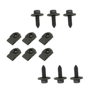 DURAFORCE Leaf Spring Bracket Mounting Eye Bolts J-Clips For 1968-1979 Chevy Nova
