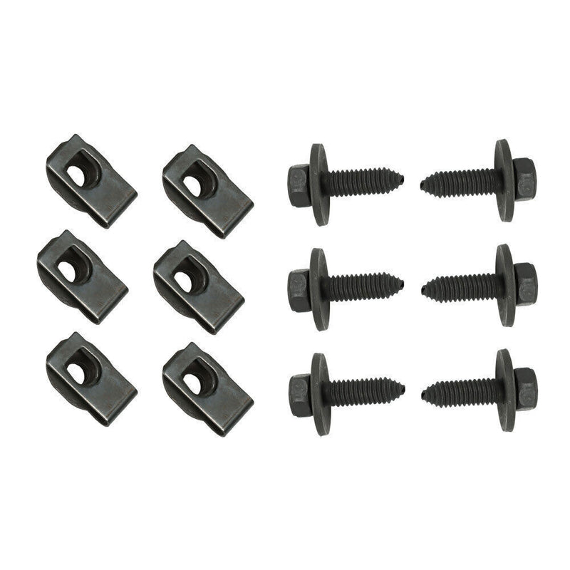 DURAFORCE Leaf Spring Bracket Mounting Eye Bolts J-Clips For 1968-1979 Chevy Nova