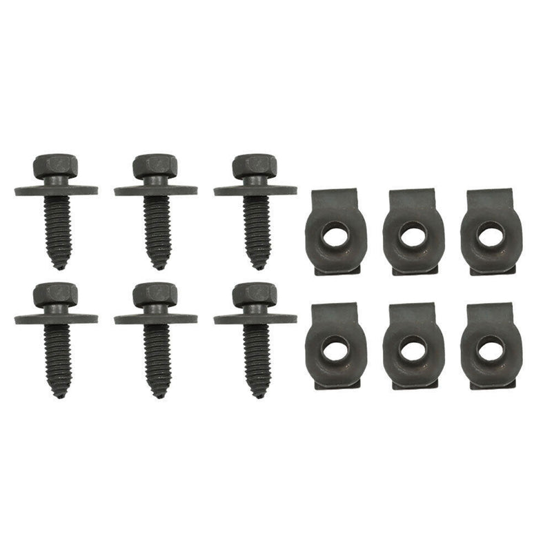 DURAFORCE Leaf Spring Bracket Mounting Eye Bolts J-Clips For 1968-1979 Chevy Nova