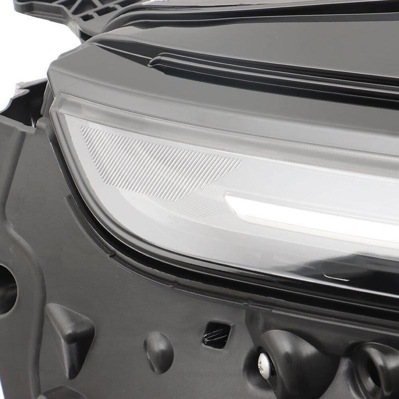 DURAFORCE Left Side Headlight For 2022-2023 Chevy Equinox LT/RS LED Plated Housing