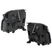 DURAFORCE Left+Right Headlights For 2007-2014 GMC Yukon Denali XL1500 2500 Black
