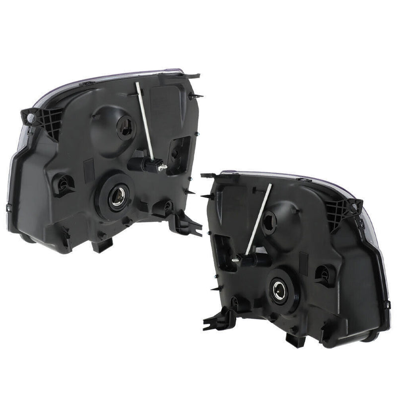 DURAFORCE Left+Right Headlights For 2007-2014 GMC Yukon Denali XL1500 2500 Black