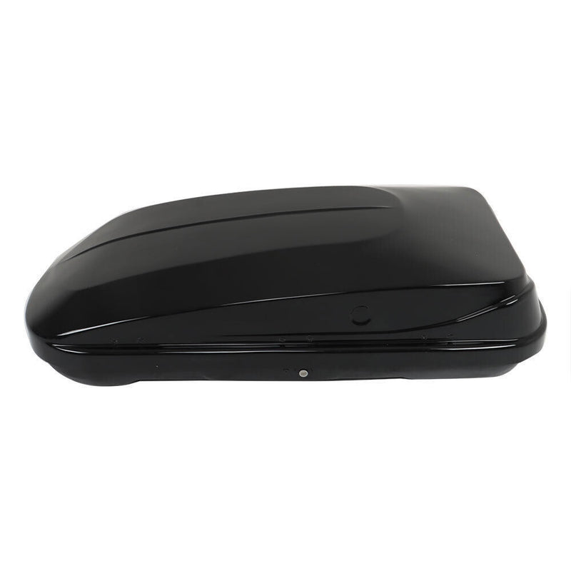 DURAFORCE 2Key 14 ft³ Car Top Cargo Carrier Vehicle Roof Luggage Storage Box Black
