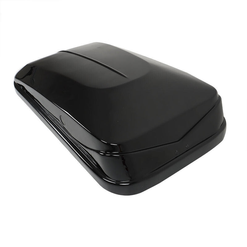 DURAFORCE 2Key 14 ft³ Car Top Cargo Carrier Vehicle Roof Luggage Storage Box Black