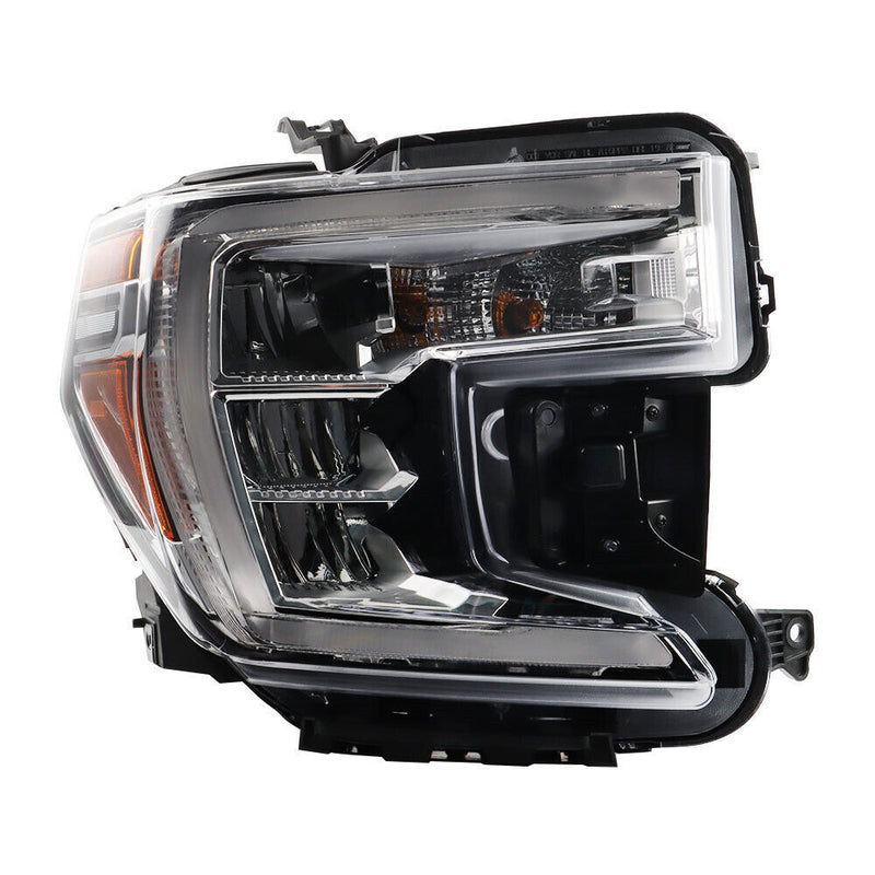 DURAFORCE Right Headlights For 2019 20 2021 GMC Sierra 1500 Halogen w/o LED Signal