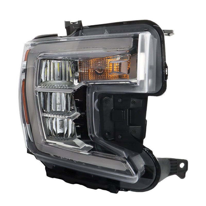 DURAFORCE Right Headlights For 2019 20 2021 GMC Sierra 1500 Halogen w/o LED Signal