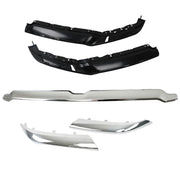 DURAFORCE Upper Grille Body Trim Molding For 2019-2022 RAM 1500 Chrome Plastic