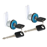 DURAFORCE Door Lock Cylinder Set w/Keys For 1992-1995 Ford Truck & Bronco