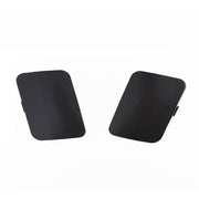 DURAFORCE Bumper Tow Hook Bracket Cover Cap For 2006-2007 Toyota RAV4 Black 2PCS