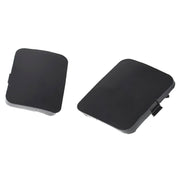 DURAFORCE Bumper Tow Hook Bracket Cover Cap For 2006-2007 Toyota RAV4 Black 2PCS