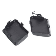 DURAFORCE Bumper Tow Hook Bracket Cover Cap For 2006-2007 Toyota RAV4 Black 2PCS