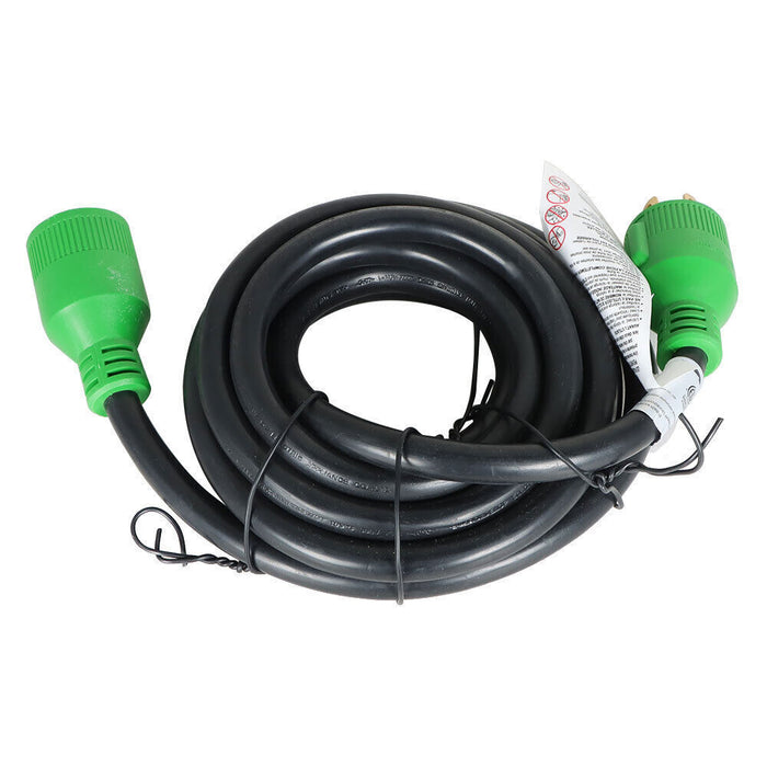 DURAFORCE 15 Ft Generator Extension Cord 4 Prong Power Cable 10 4 30 Amp