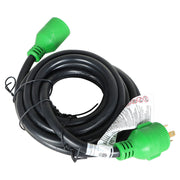 DURAFORCE 15 Ft Generator Extension Cord 4 Prong Power Cable 10 4 30 Amp
