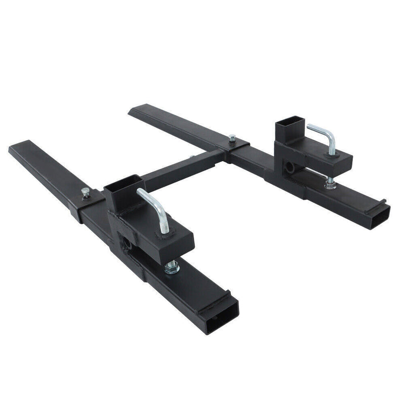 DURAFORCE 4000lbs 60" Clamp on Tractor Forks Pallet Forks Adjustable Bucket Forks