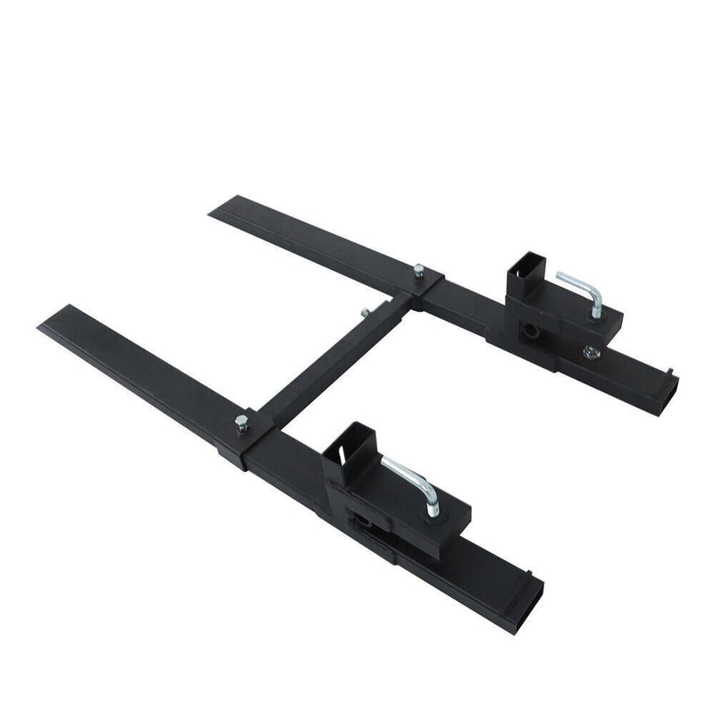 DURAFORCE 4000lbs 60" Clamp on Tractor Forks Pallet Forks Adjustable Bucket Forks