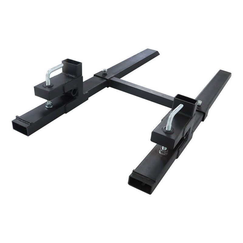 DURAFORCE 4000lbs 60" Clamp on Tractor Forks Pallet Forks Adjustable Bucket Forks