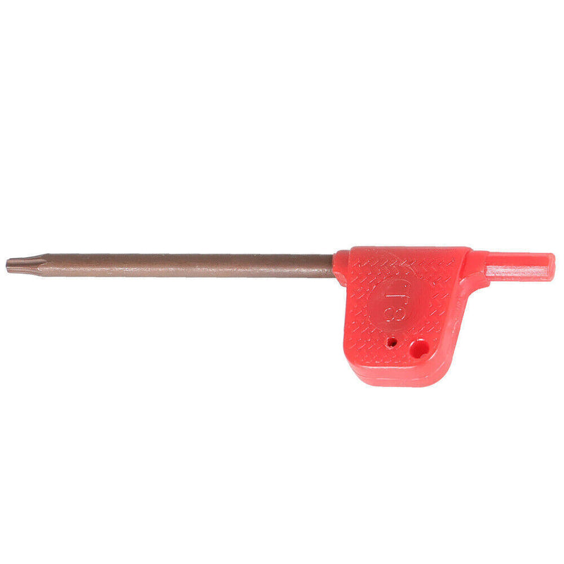 DURAFORCE 5 Pack 3/8 "lathe indexable carbide insert + turning tool bit holder kit New