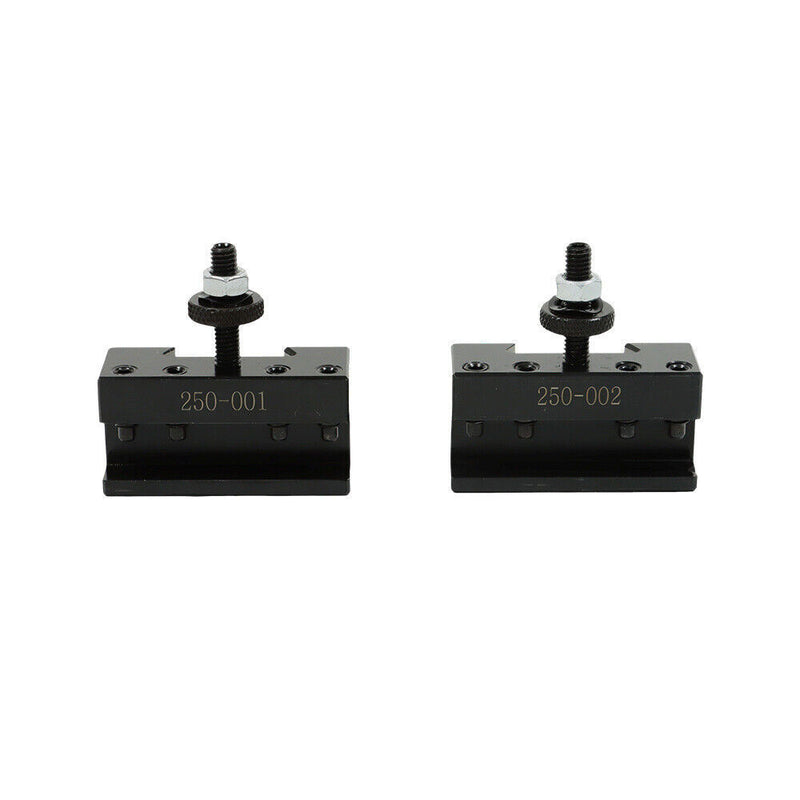 DURAFORCE 3Pcs OXA 250-000 Wedge Type Quick Change Tool Post Set For Lathe Up to 8"