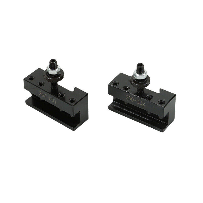DURAFORCE 3Pcs OXA 250-000 Wedge Type Quick Change Tool Post Set For Lathe Up to 8"
