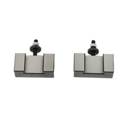 DURAFORCE 3Pcs OXA 250-000 Wedge Type Quick Change Tool Post Set For Lathe Up to 8"