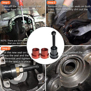 DURAFORCE Inner Axle Side Seal Installation Tool Front Axle Tube Seal For Jeep