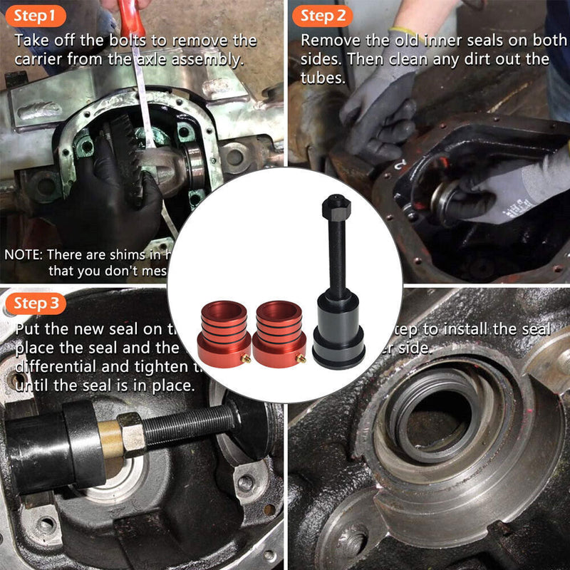 DURAFORCE Inner Axle Side Seal Installation Tool Front Axle Tube Seal For Jeep