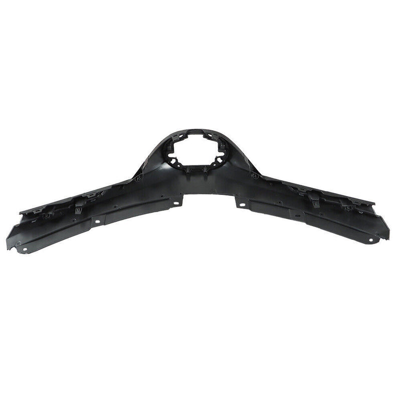 DURAFORCE Front Upper Grill For Toyota RAV4 2016- 2018 W/Chrome Trim Black Plastic