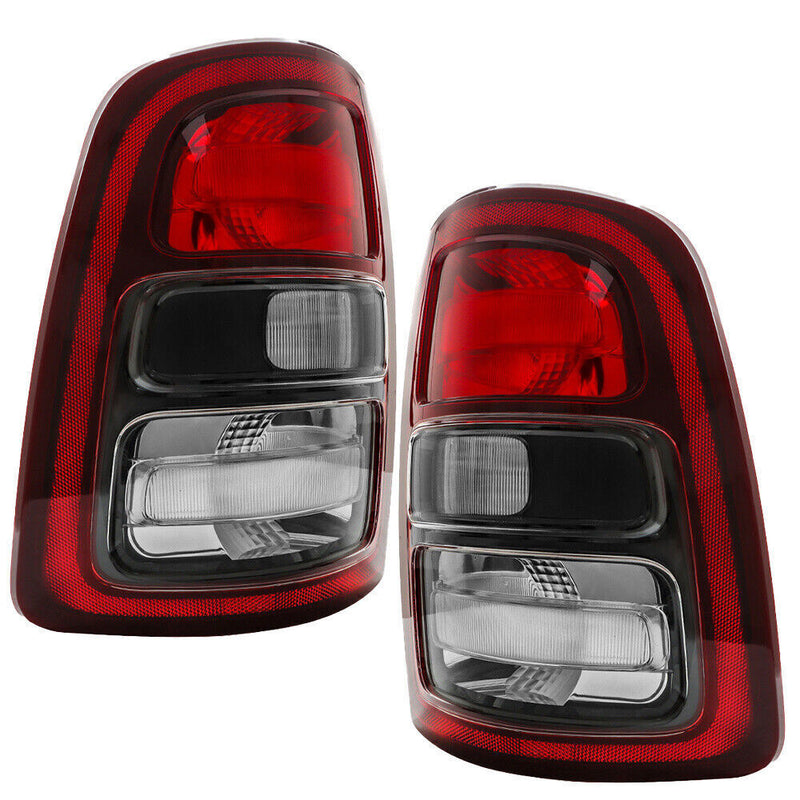 DURAFORCE Left+Right Tail Light For 2019-23 Dodge Ram 2500 3500 Halogen Black Trim